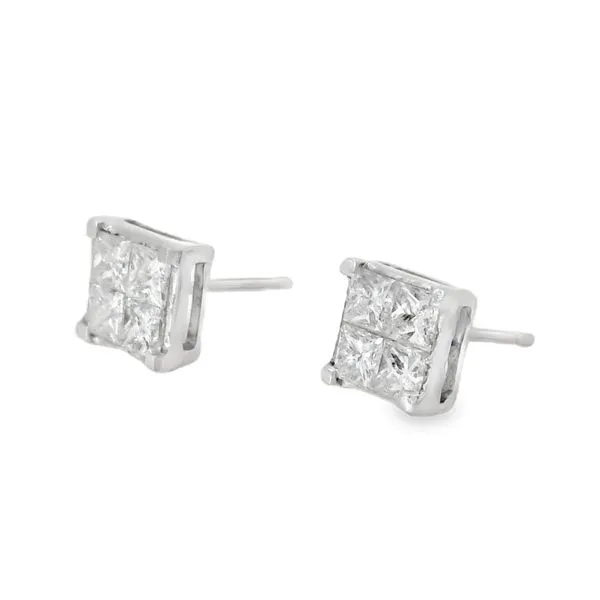 Princess Cut Diamond Studs Baxter's Fine Jewelry Warwick, RI
