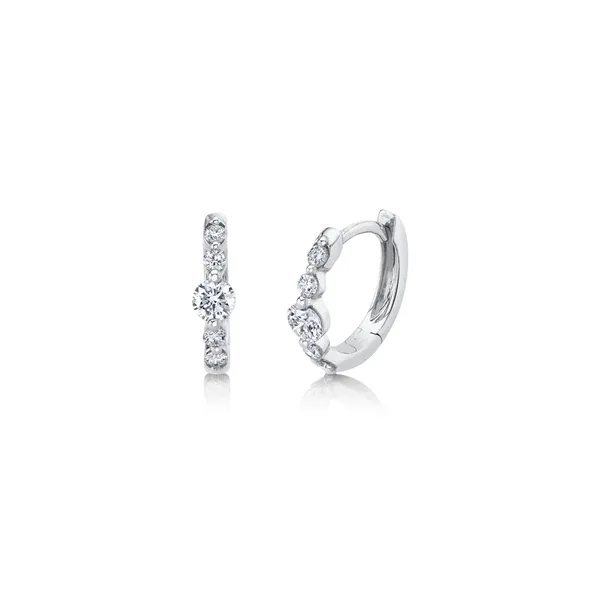 Diamond Huggie Earrings Baxter's Fine Jewelry Warwick, RI