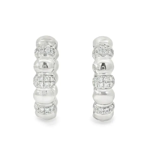 Bubble Huggie Earrings Baxter's Fine Jewelry Warwick, RI