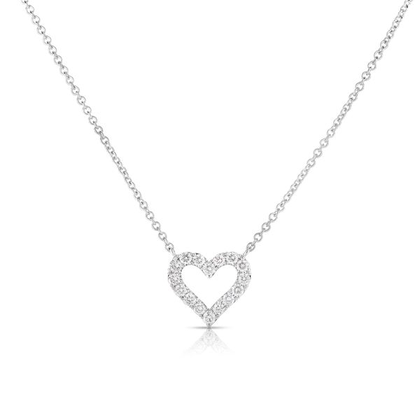 Heart Pendant Diamond Necklace Baxter's Fine Jewelry Warwick, RI