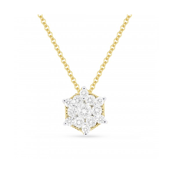 Diamond Cluster Pendant Baxter's Fine Jewelry Warwick, RI