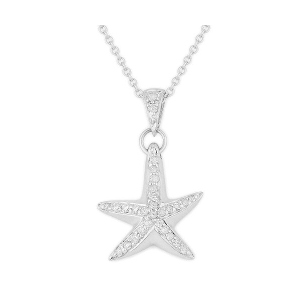 Diamond Starfish Pendant Baxter's Fine Jewelry Warwick, RI