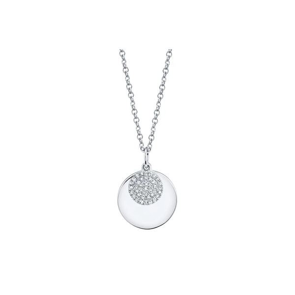 Diamond Circle Necklace Baxter's Fine Jewelry Warwick, RI