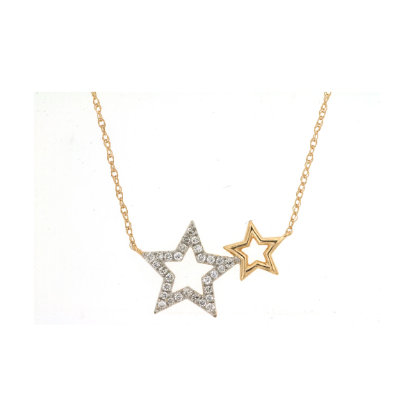 Double Star Pendant Baxter's Fine Jewelry Warwick, RI
