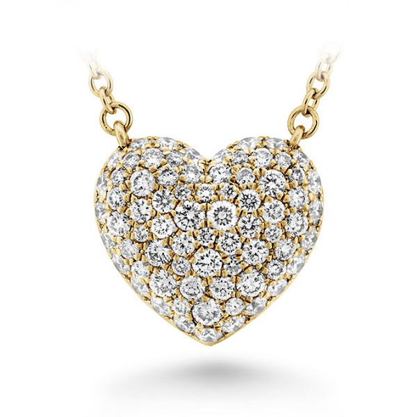 Pave Heart Necklace Baxter's Fine Jewelry Warwick, RI