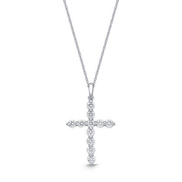Single Prong Cross Pendant Baxter's Fine Jewelry Warwick, RI
