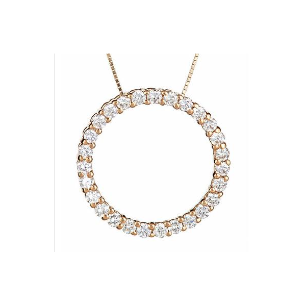 Diamond Circle Pendant Baxter's Fine Jewelry Warwick, RI