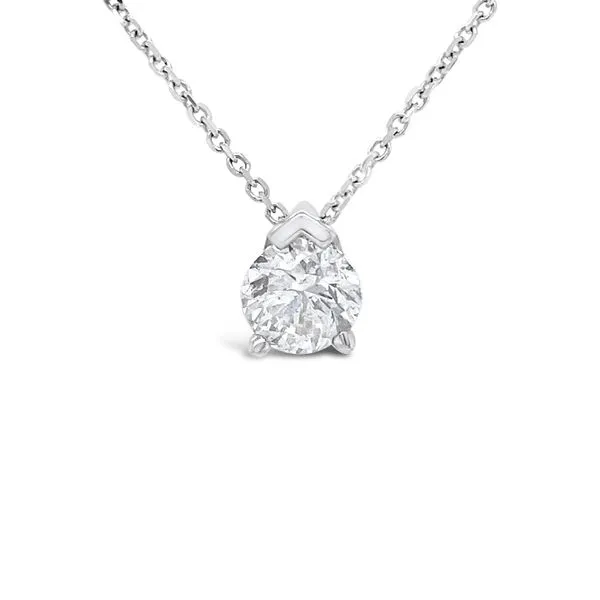 Diamond Solitaire Pendant Baxter's Fine Jewelry Warwick, RI