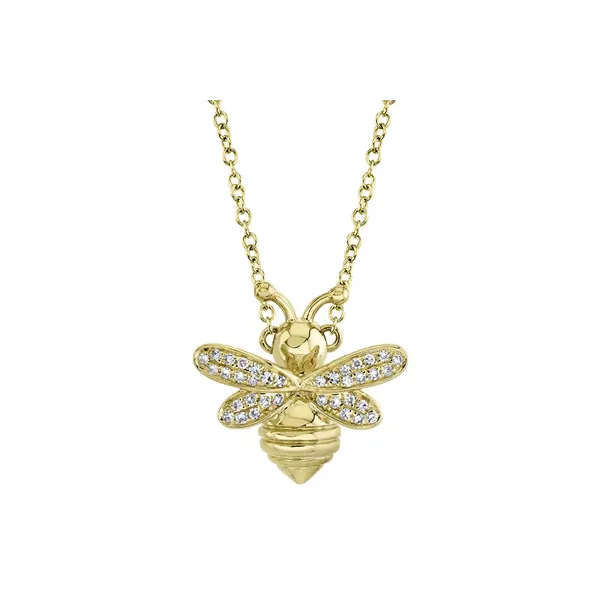Diamond Bee Necklace Baxter's Fine Jewelry Warwick, RI