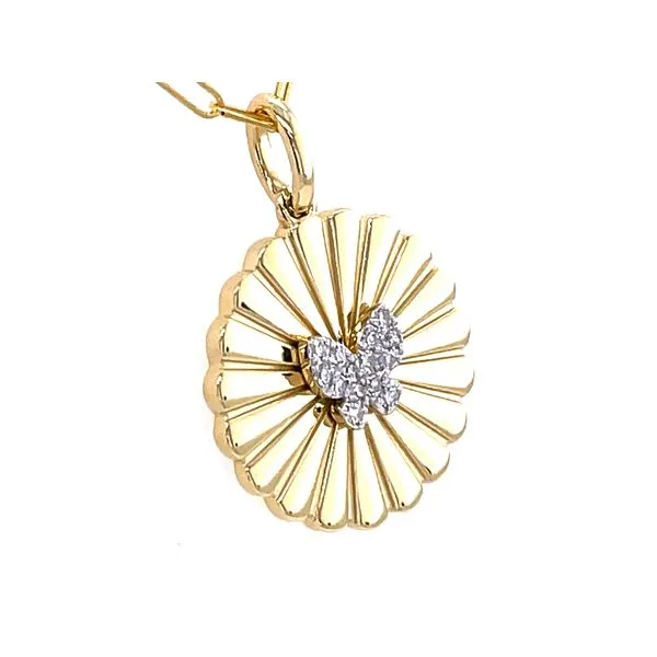 Diamond Butterfly Pendant Baxter's Fine Jewelry Warwick, RI