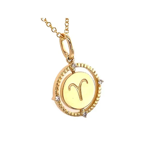 Aries Zodiac Pendant Baxter's Fine Jewelry Warwick, RI