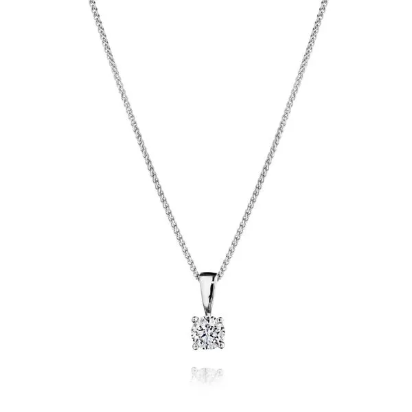 Diamond Solitaire Pendant Baxter's Fine Jewelry Warwick, RI