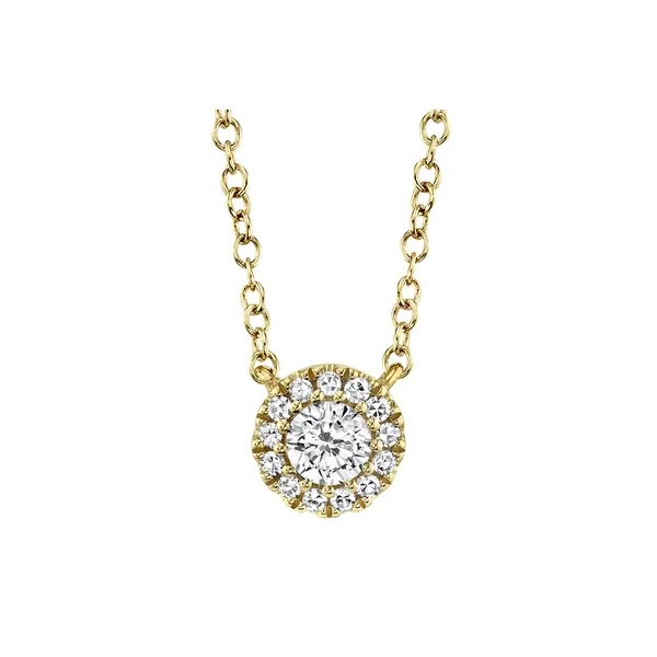 Diamond Halo Pendant Baxter's Fine Jewelry Warwick, RI