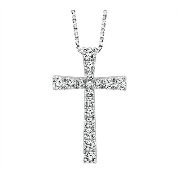 Diamond Cross Pendant Baxter's Fine Jewelry Warwick, RI