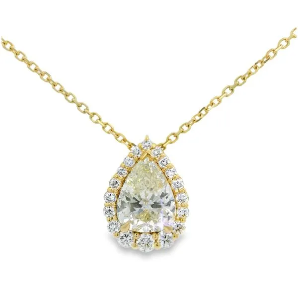 Diamond Halo Pendant