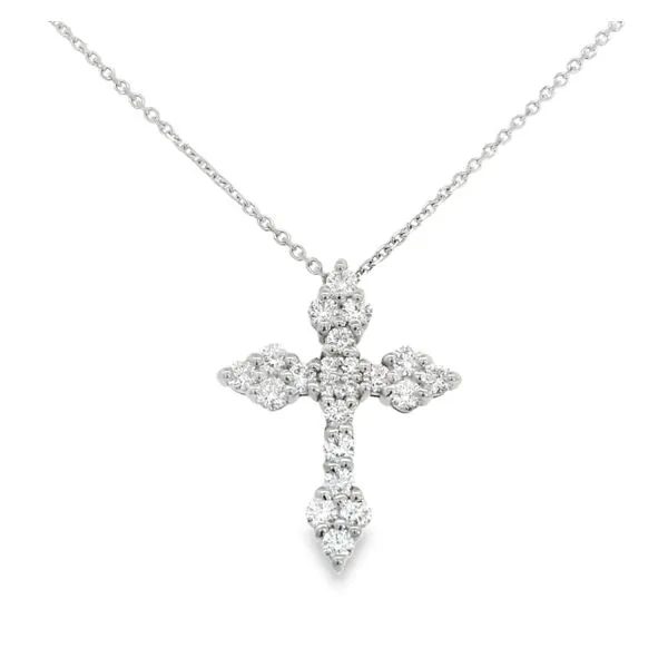 Fluted Diamond Cross Baxter's Fine Jewelry Warwick, RI