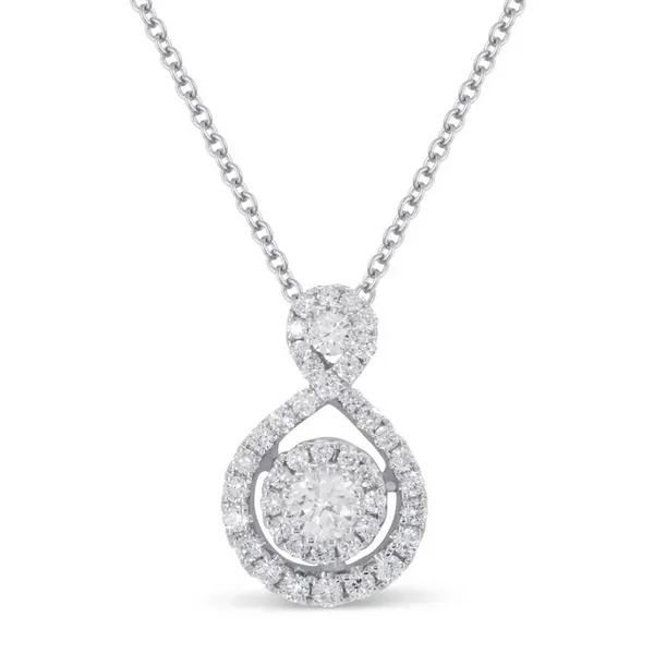 Diamond Figure 8 Pendant Baxter's Fine Jewelry Warwick, RI