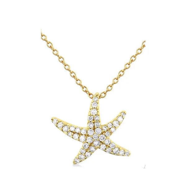 Diamond Starfish Pendant Baxter's Fine Jewelry Warwick, RI