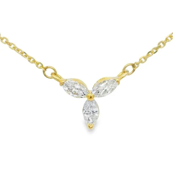 Diamond Three Stone Pendant Baxter's Fine Jewelry Warwick, RI