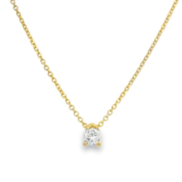 Solitaire Diamond Pendant Baxter's Fine Jewelry Warwick, RI