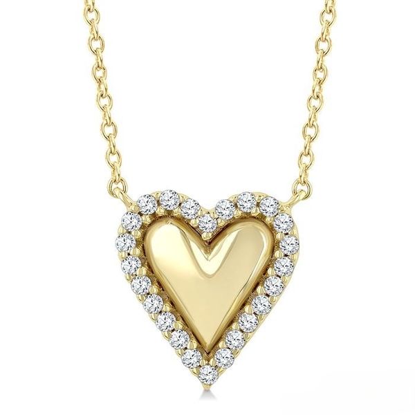 Petite Heart Diamond Fashion Pendant Baxter's Fine Jewelry Warwick, RI