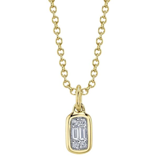 Baguette Diamond Necklace Baxter's Fine Jewelry Warwick, RI
