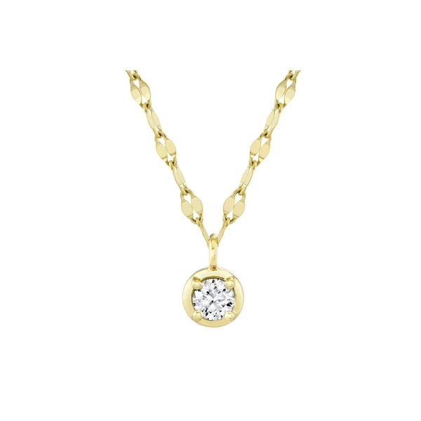 Round Diamond Sparkle Chain Necklace Baxter's Fine Jewelry Warwick, RI