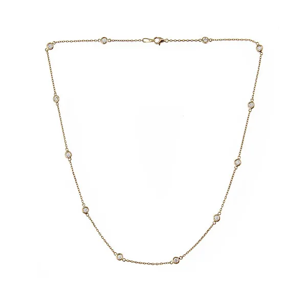 Diamond By The Yard Necklace Baxter's Fine Jewelry Warwick, RI