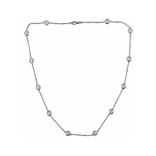 Diamond By The Yard Necklace Baxter's Fine Jewelry Warwick, RI