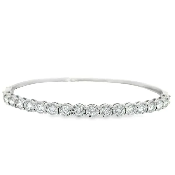 Illusion Style Diamond Bangle Baxter's Fine Jewelry Warwick, RI