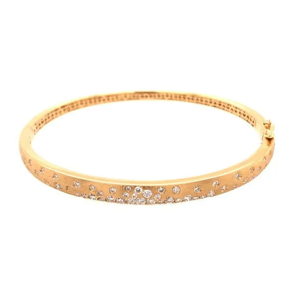 Diamond Confetti Thin Bangle Baxter's Fine Jewelry Warwick, RI