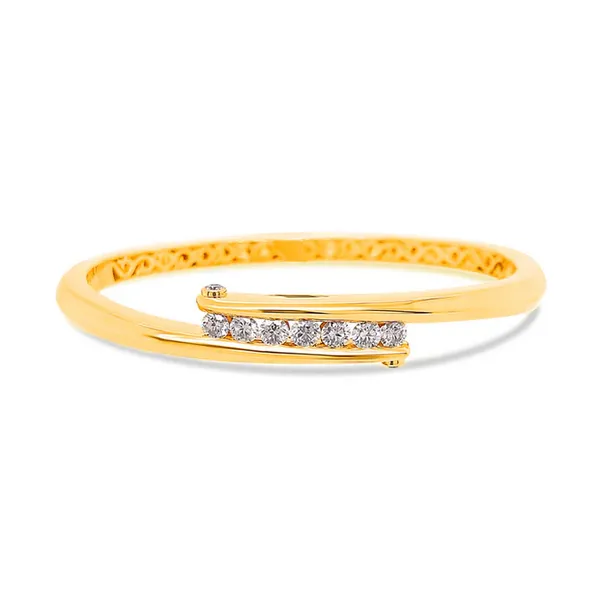 Diamond Overlap Bracelet Baxter's Fine Jewelry Warwick, RI