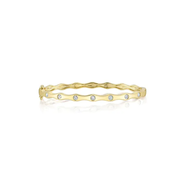 Diamond Bezel Bangle Baxter's Fine Jewelry Warwick, RI