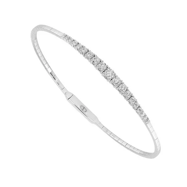 Diamond Graduated Bangle Baxter's Fine Jewelry Warwick, RI