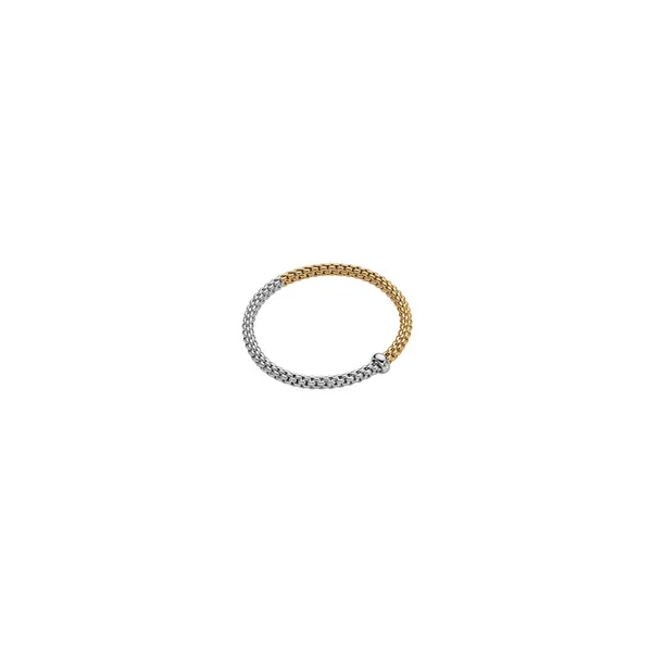 18k Two Tone Solo Bracelet Baxter's Fine Jewelry Warwick, RI