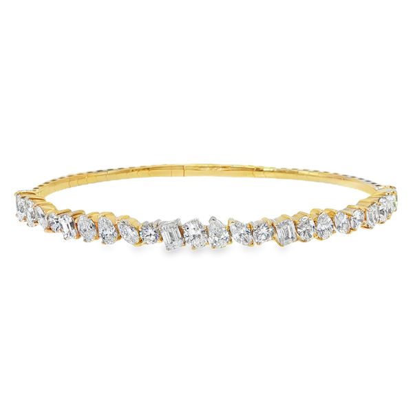 Mixed Cut Flexi Bangle Baxter's Fine Jewelry Warwick, RI