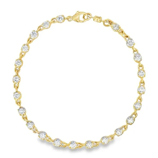 Diamond Link Tennis Bracelet Baxter's Fine Jewelry Warwick, RI