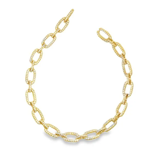 Diamond Open Link Bracelet Baxter's Fine Jewelry Warwick, RI