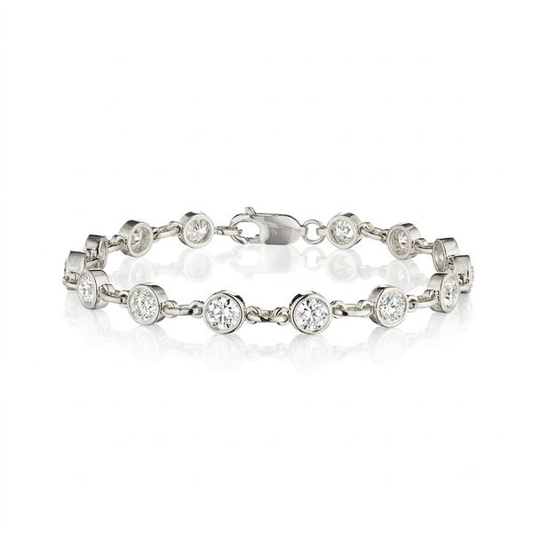 Diamond Bezel Bracelet Baxter's Fine Jewelry Warwick, RI