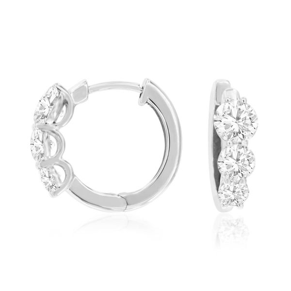 Lab Grown Diamond Hoops Baxter's Fine Jewelry Warwick, RI