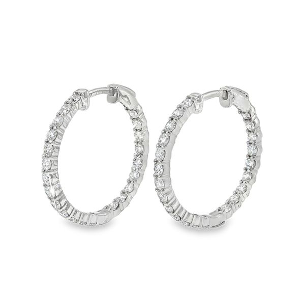 Lab Grown Hoop Earrings Baxter's Fine Jewelry Warwick, RI