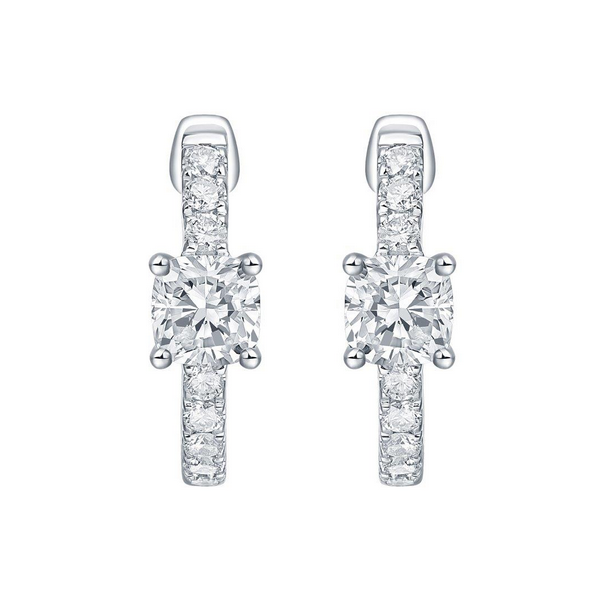 Lab Grown Diamond Huggies Baxter's Fine Jewelry Warwick, RI