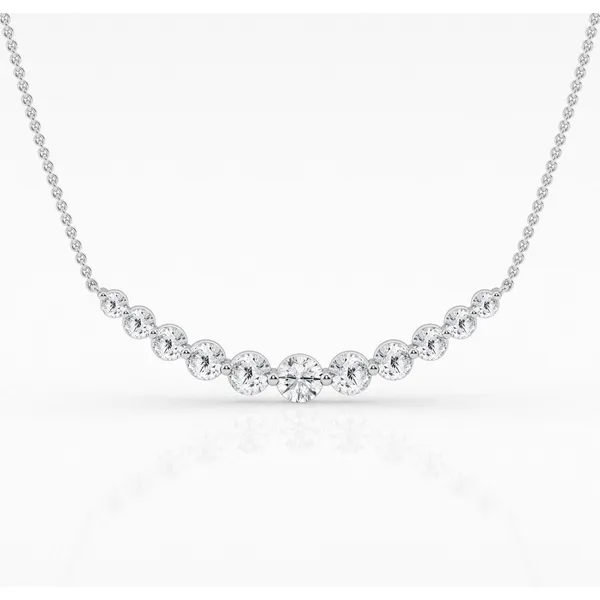 Lab Grown Smile Necklace Baxter's Fine Jewelry Warwick, RI