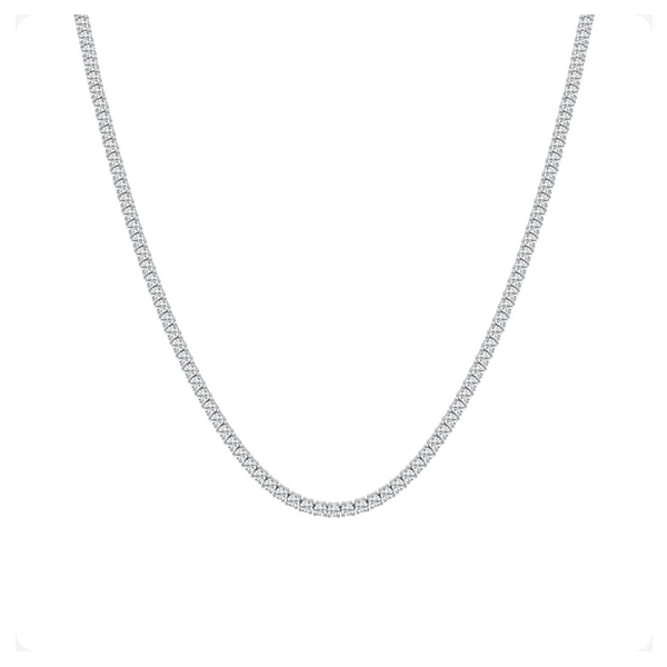 Lab Grown Diamond Tennis Necklace Baxter's Fine Jewelry Warwick, RI