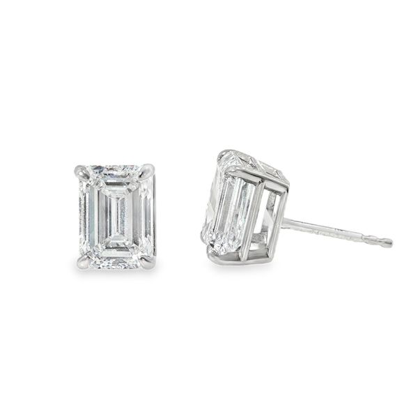 Emerald Diamond Studs Baxter's Fine Jewelry Warwick, RI