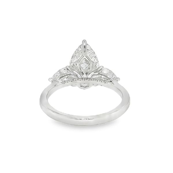 Lab Grown Three Stone Engagement Ring Image 4 Baxter's Fine Jewelry Warwick, RI