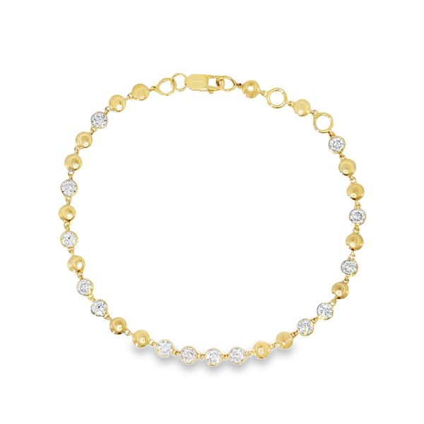 Lab Grown Diamond Bezel Bracelet Baxter's Fine Jewelry Warwick, RI