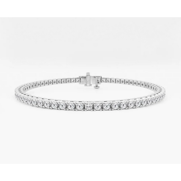 Lab Grown Round Diamond Tenniw Bracelet Baxter's Fine Jewelry Warwick, RI
