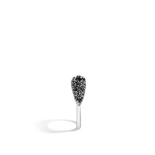 Chain Ring with Black Sapphire thumb image 3