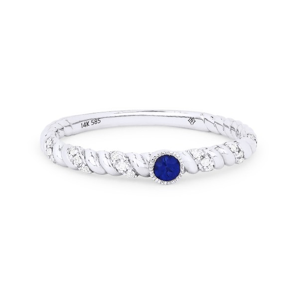 Diamond and Sapphire Stackable Ring Baxter's Fine Jewelry Warwick, RI